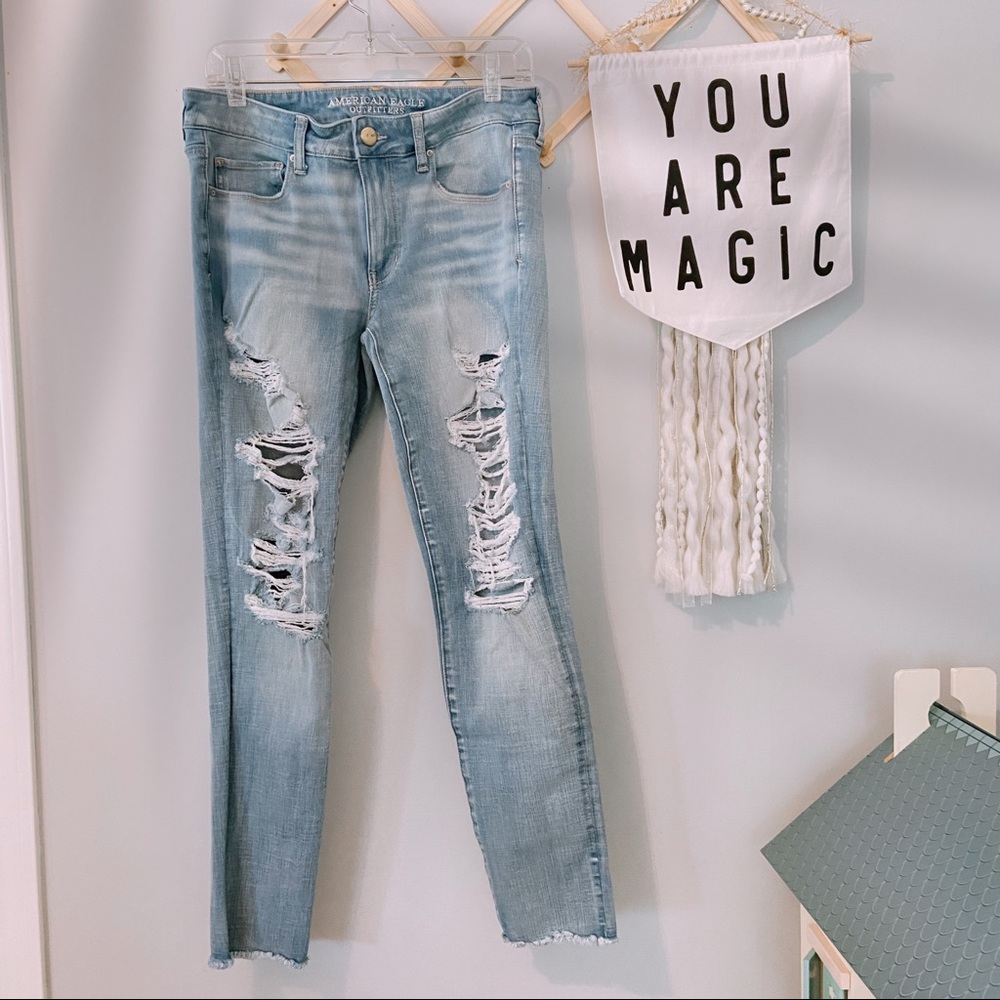 american eagle jeans size 12
